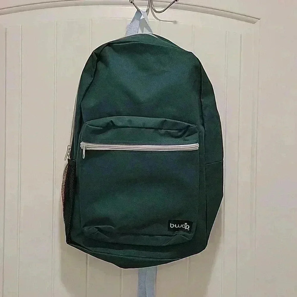None Other - School Hiking Backpack Green NWT